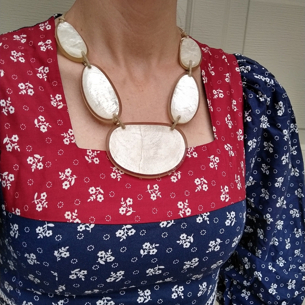 Dramatic Statement Necklace Y2k - image 1